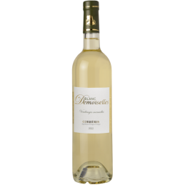Bouteille de vin Blanc Demoiselles - Corbières - élégance et fraîcheur