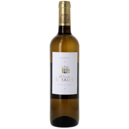 Maison Sabadie Réserve Blanc - Bouteille de vin blanc Vermentino et Colombard