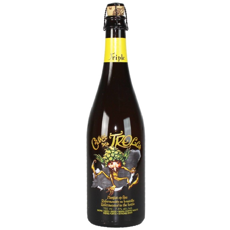 Photo bouteille de Cuvée des Trolls 75 cl - Bière blonde