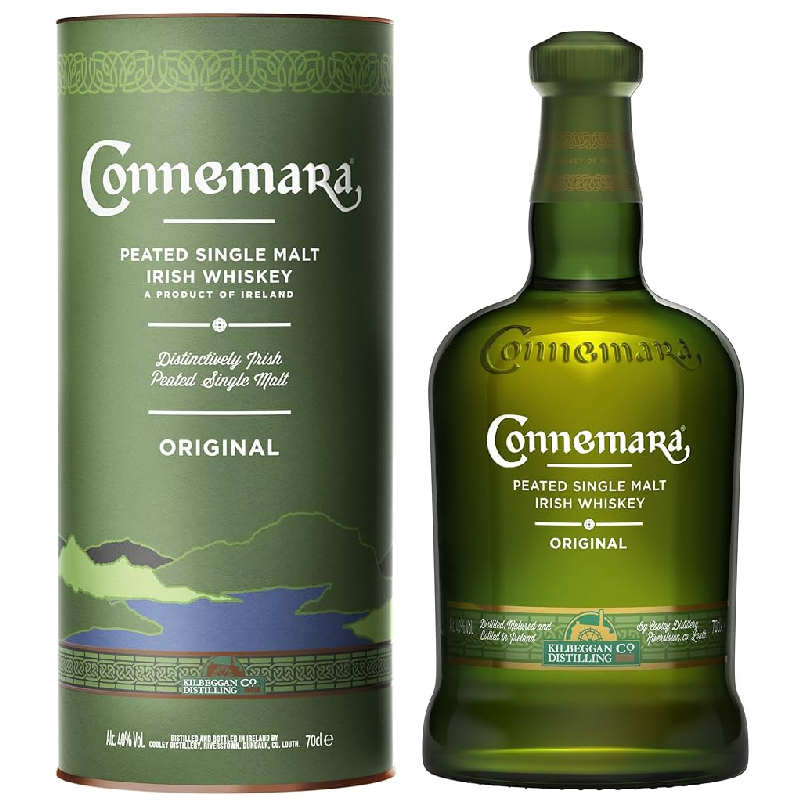 Bouteille de Connemara Original Peated Single Malt Irish Whiskey 70cl.