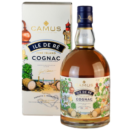 Bouteille de Cognac Camus Île de Ré Fine Island
