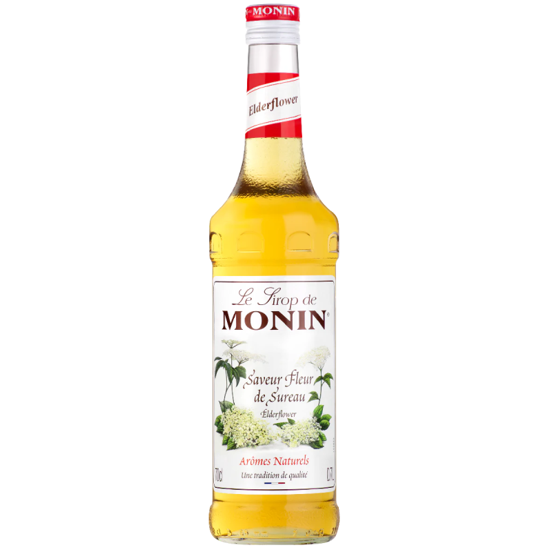 Sirop Fleur de Sureau Monin en bouteille