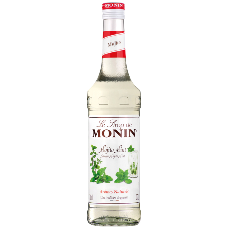 Sirop Mojito Monin 70 cl avec bouteille élégante pour cocktails