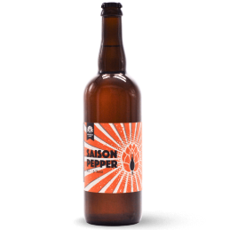 Bouteille de bière Saison Pepper 75 cl - Brasserie Monsieur Paon