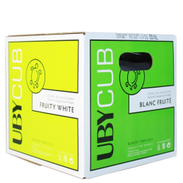 Bag in Box de vin blanc Uby Côtes de Gascogne