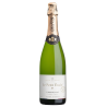 Bouteille de Le Petit Étoilé Chardonnay effervescent bio sans alcool sur fond blanc