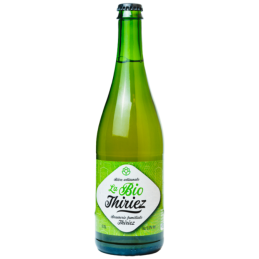 Bouteille de bière blonde bio La Thiriez 75 cl