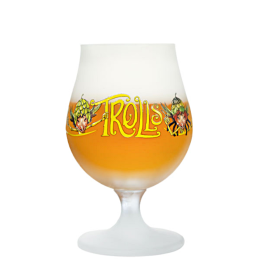 Verre à bière Cuvée des Trolls 25 cl avec logo emblématique