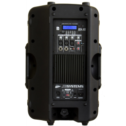 Connectiques de l'enceinte professionnelle portable 250W
