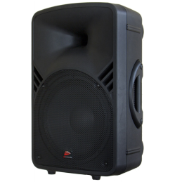 Enceinte professionnelle portable 250W vue de face