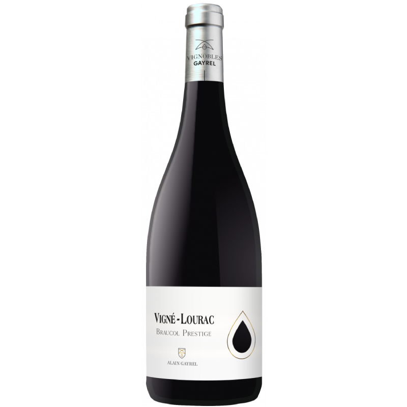 Bouteille de vin rouge Vigné-Lourac Braucol Prestige Côtes de Tarn