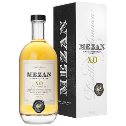 Bouteille de rhum Mezan Jamaïque XO 70 cl, rhum vieux pur style jamaicain