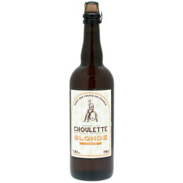 Bouteille de bière Choulette Blonde 75cl artisanale