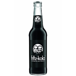 Bouteille de Fritz Kola, cola naturel et pétillant d'Allemagne