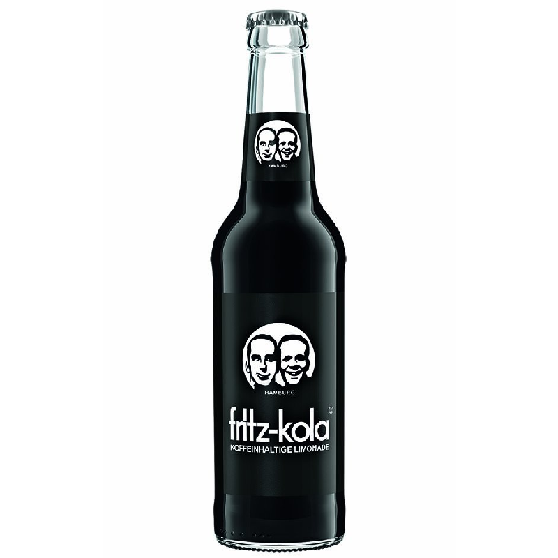 Bouteille de Fritz Kola, cola naturel et pétillant d'Allemagne