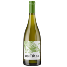 Bouteille de Domaine des Vals Blanc AOP Languedoc, vin blanc élégant et fruité