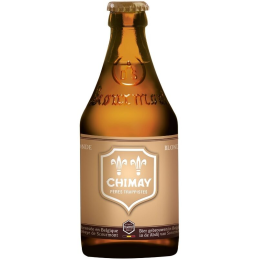 Bouteille de Chimay Dorée 33 cl, bière trappiste belge artisanale