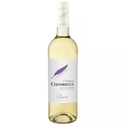 Bouteille de Colombelle l'Original, vin blanc sec des Côtes de Gascogne