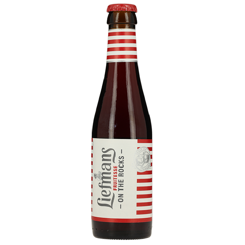 Bouteille de bière Liefmans Fruitesse fraîche et fruitée