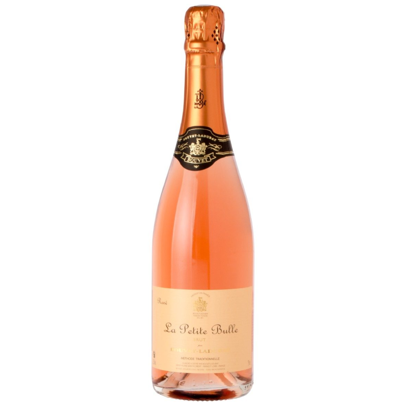 Bouteille de La Petite Bulle Rosé - Crémant rosé effervescent de la Loire