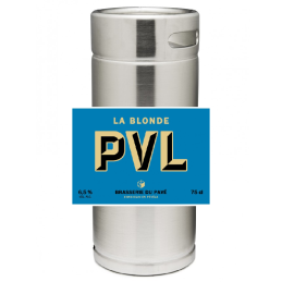 Fût de Bière PVL Blonde 20 Litres