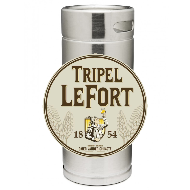 Fût de bière Lefort Triple 20 Litres