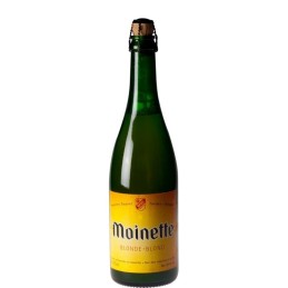 Bouteille de Moinette Blonde 75 cl avec étiquette dorée