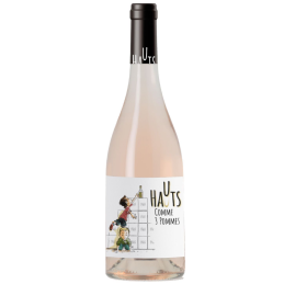 Bouteille de Hauts Comme Trois Pommes Rosé 75 cl