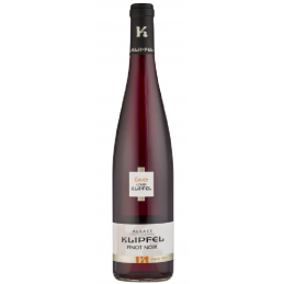 Pinot Noir Cuvée Louis Klipfel Alsace bouteille rubis léger