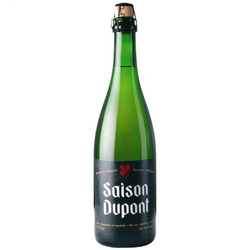 Bouteille de bière belge Saison Dupont 75 cl