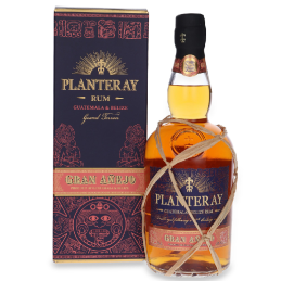 Bouteille de rhum Planteray Gran Anejo 40% ambré des Caraïbes