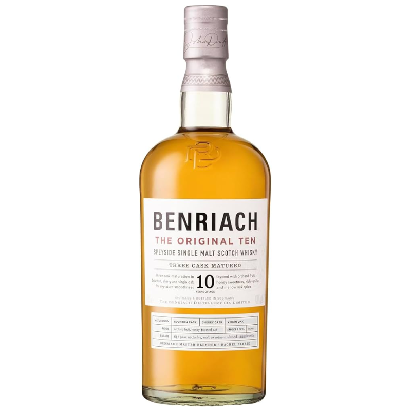 Bouteille de whisky Benriach The Original Ten 10 ans Single Malt Scotch Speyside