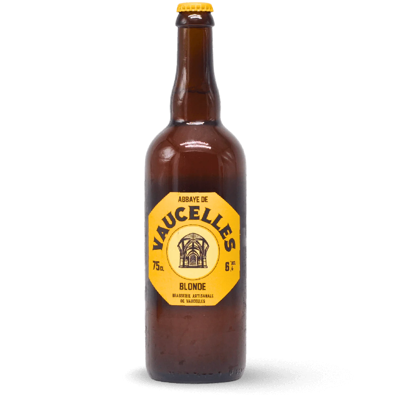 Bouteille de bière Abbaye de Vaucelles Blonde 75 cl