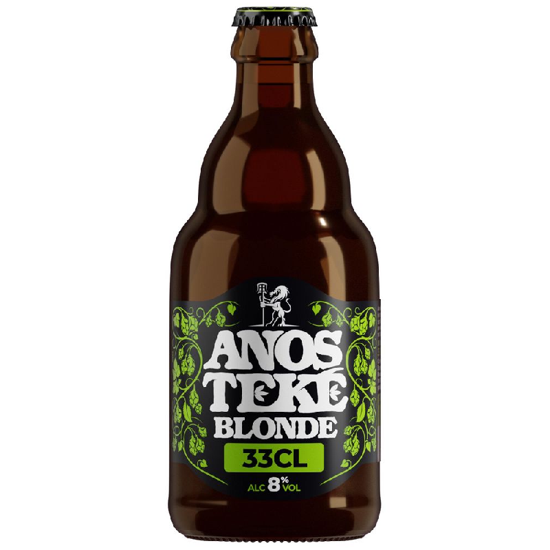 Bouteille Anosteké Blonde 33 cl bière artisanale française
