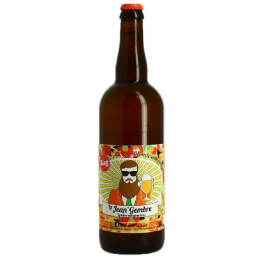Bière La JeanGembre 75 cl – Blonde aromatisée au gingembre biologique
