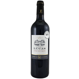 Bouteille de Château Lucas Tradition Lussac Saint-Emilion rouge AOC