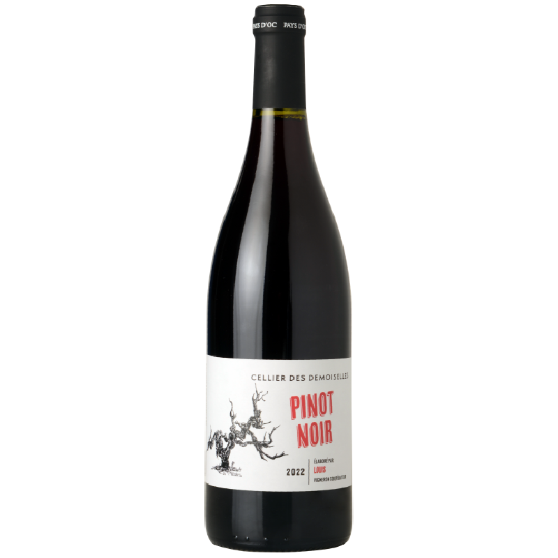 Pinot Noir Pays d’Oc IGP Cellier des Demoiselles – Vin Rouge Languedoc