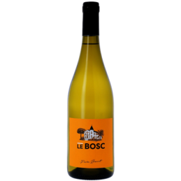 Bouteille de vin Le Bosc Blanc IGP Pays d’Oc du domaine Preignes le Vieux