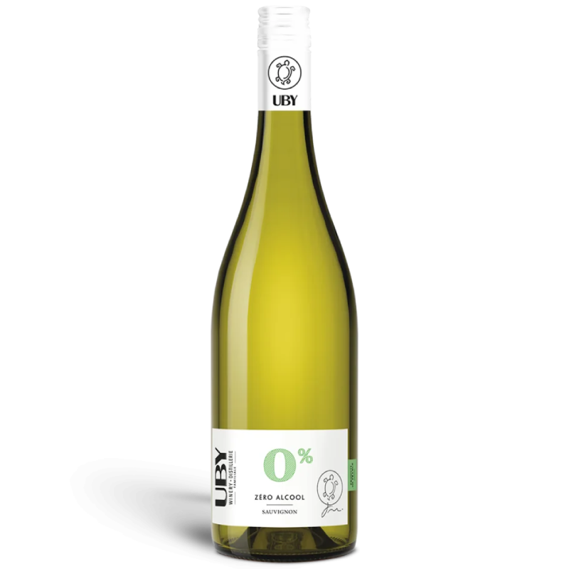 UBY Blanc 0% - Côtes de Gascogne - Sans Alcool