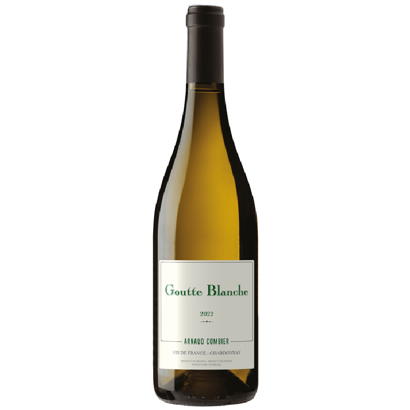 Goutte Blanche Arnaud Combier Vin Blanc Chardonnay Biologique
