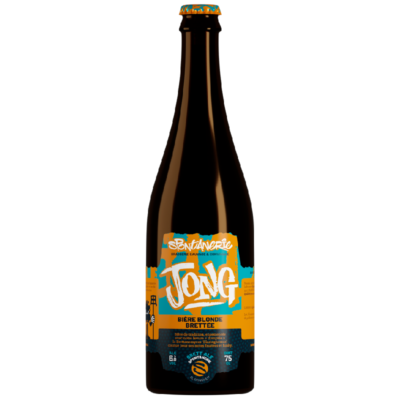 Jong Brett Ale 75 cl – Bière blonde brettée artisanale Spontanerie