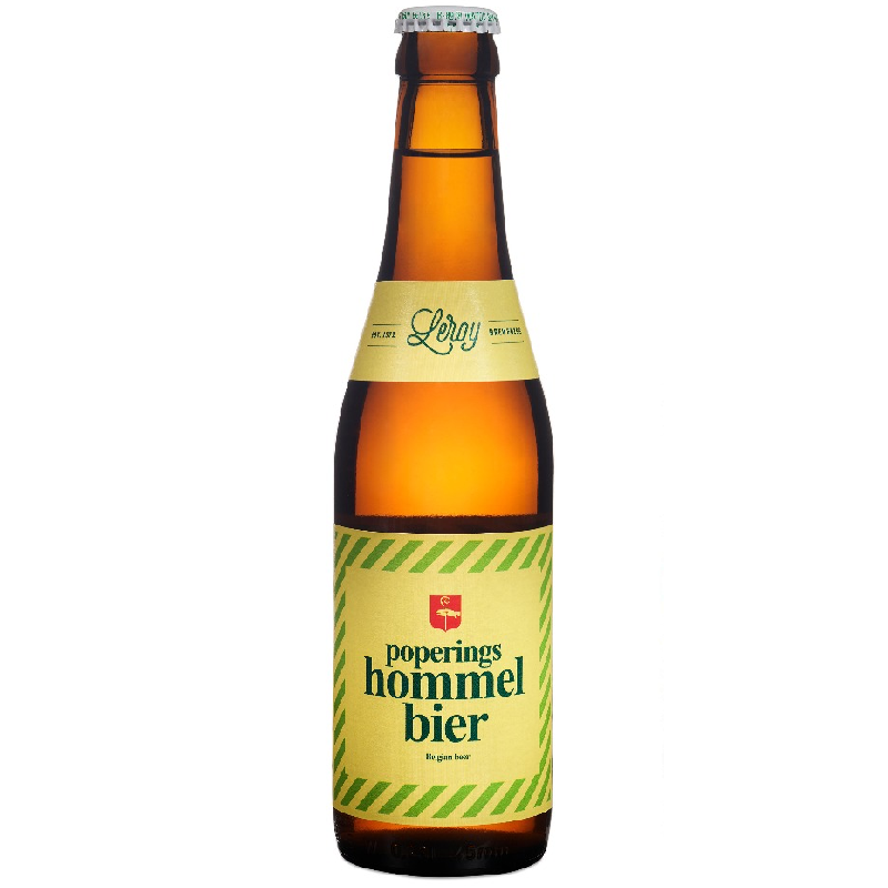 Bouteille de bière belge Hommelbier 25 cl - Brasserie Leroy