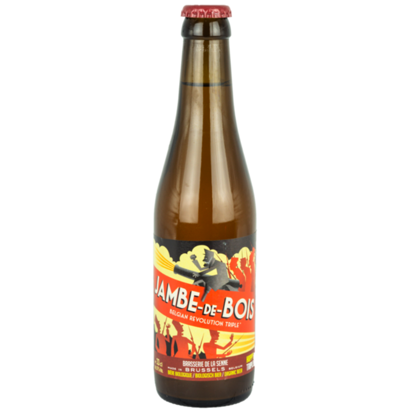 Bouteille de bière belge Jambe de Bois 33 cl - Brasserie de la Senne