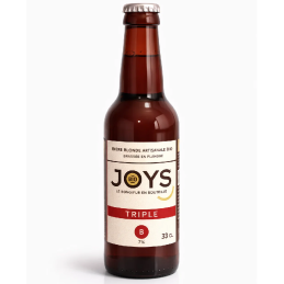 Bière artisanal du Nord - Joys Triple 33 cl