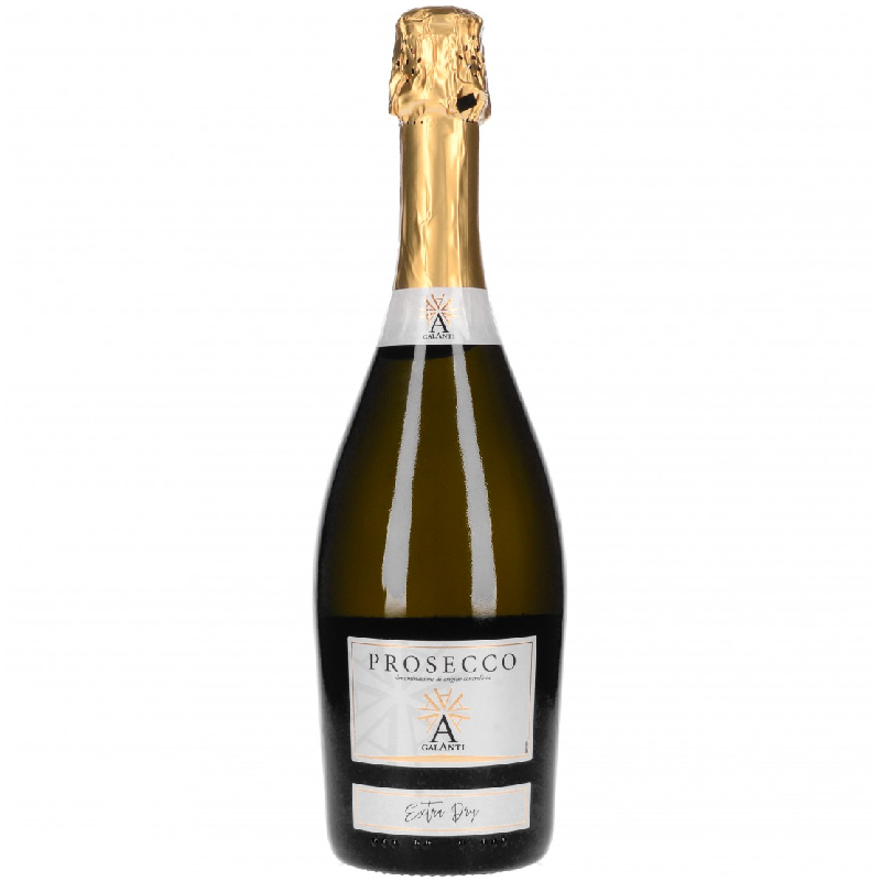 Bouteille de Prosecco Galanti Extra Dry vin mousseux italien