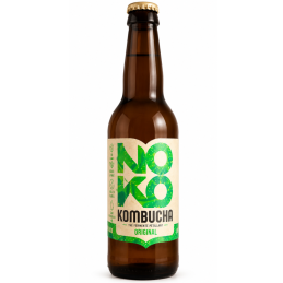 Bouteille de Kombucha Houblon 33 cl, boisson fermentée pétillante