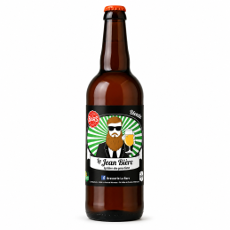 Bière blonde bio La Jean Bière 75 cl – Brasserie La BarB