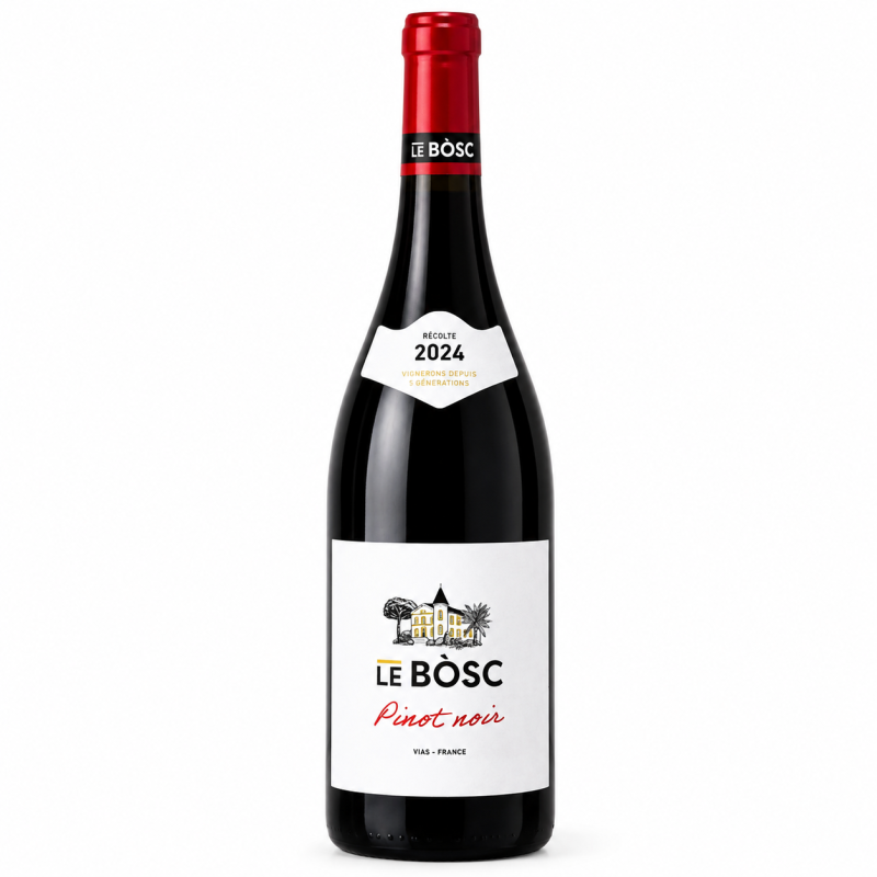 Le Bosc Pinot Noir 2025 - Pays d'Oc - Domaine Le Bosc