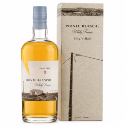 Bouteille de Whisky Français Pointe Blanche 70 cl - Distillerie Saint Palais