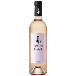 Vin rosé Les Jolies Filles IGP Méditerranée en bouteille